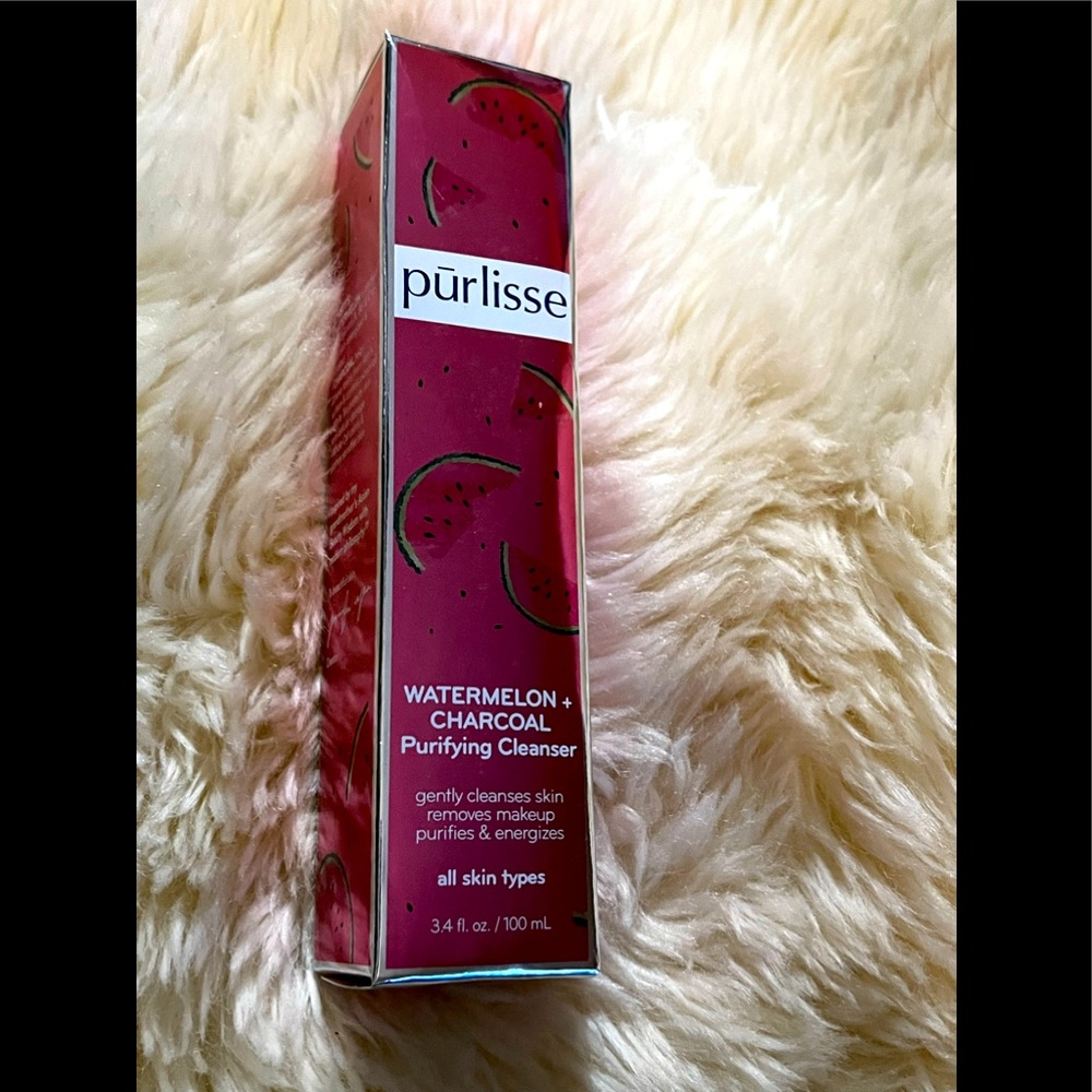 NIB Purlisse Watermelon Charcoal Purifying Cleanser